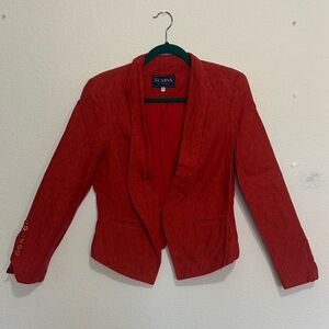 Women's Scarlet Blazer
